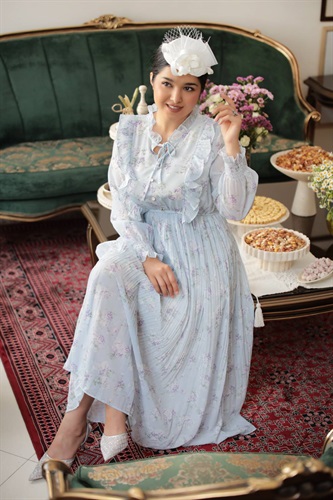 پیراهن حریر آواز Code 130